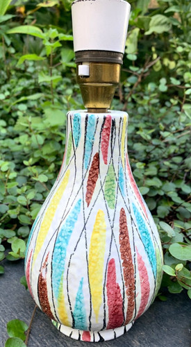 Italian vintage ceramic table